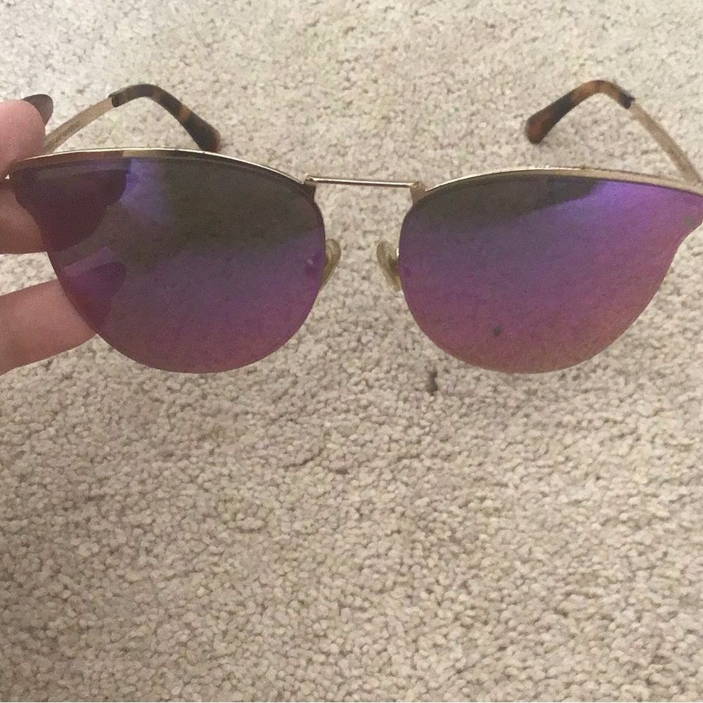 Diff Eyewear Purple and Blue Gradient Sunglasses - Picture 7 of 9
